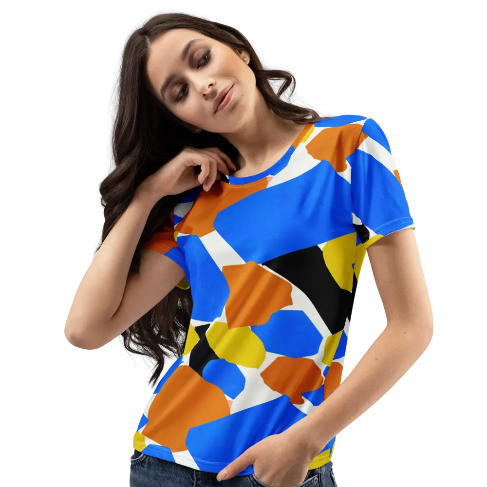 Primary Profile on Women's Crew Neck T-Shirt — Left Front