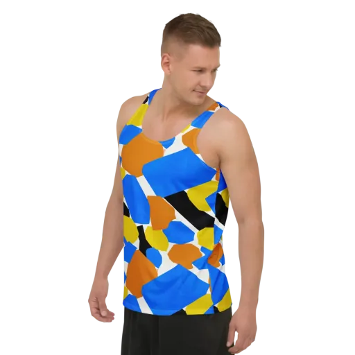 Primary Profile on a Men's Tank Top