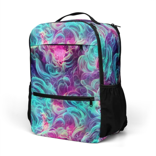 Galactic Bloom on a Utility Backpack
