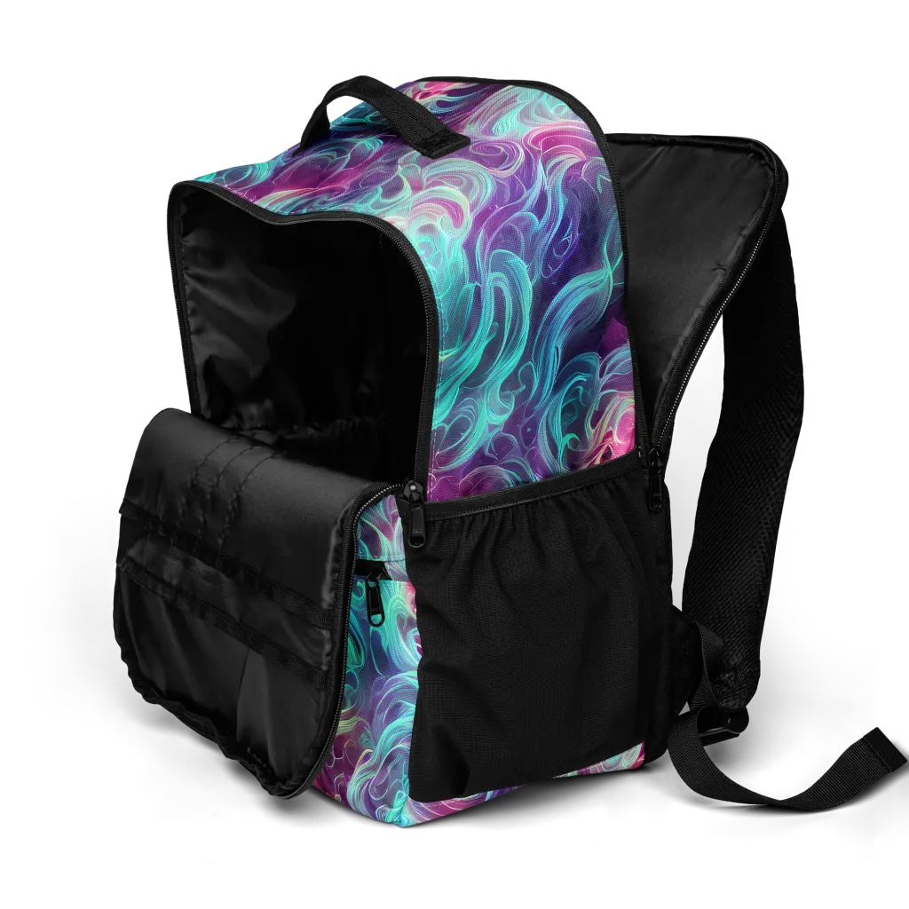 Galactic Bloom on Utility Backpack — Product details 2