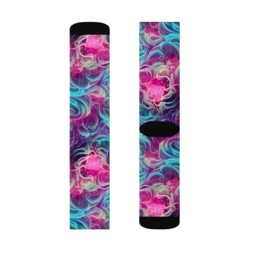 Galactic Bloom on a Socks