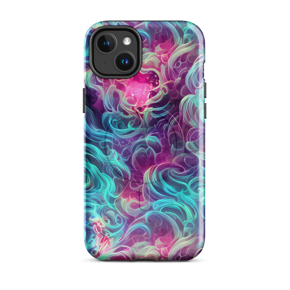 Galactic Bloom on MagSafe Tough Case for iPhone® — Front