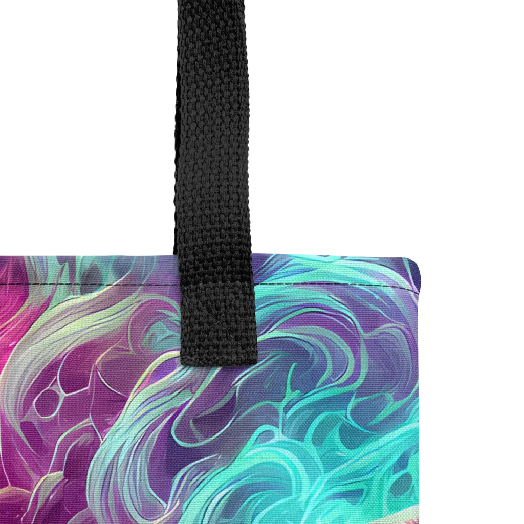 Galactic Bloom on Tote Bag — Product details