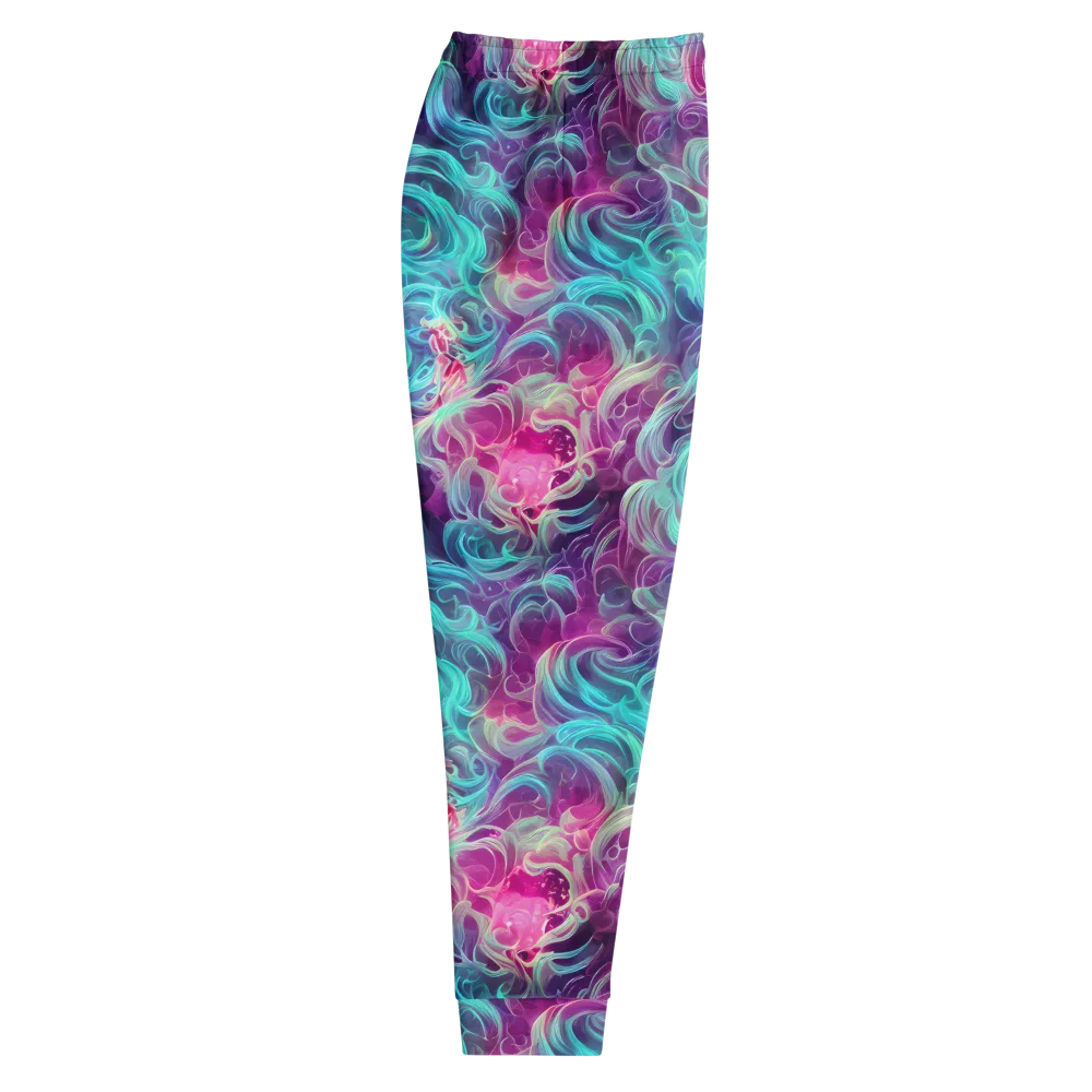 Galactic Bloom on Men's Joggers — Right