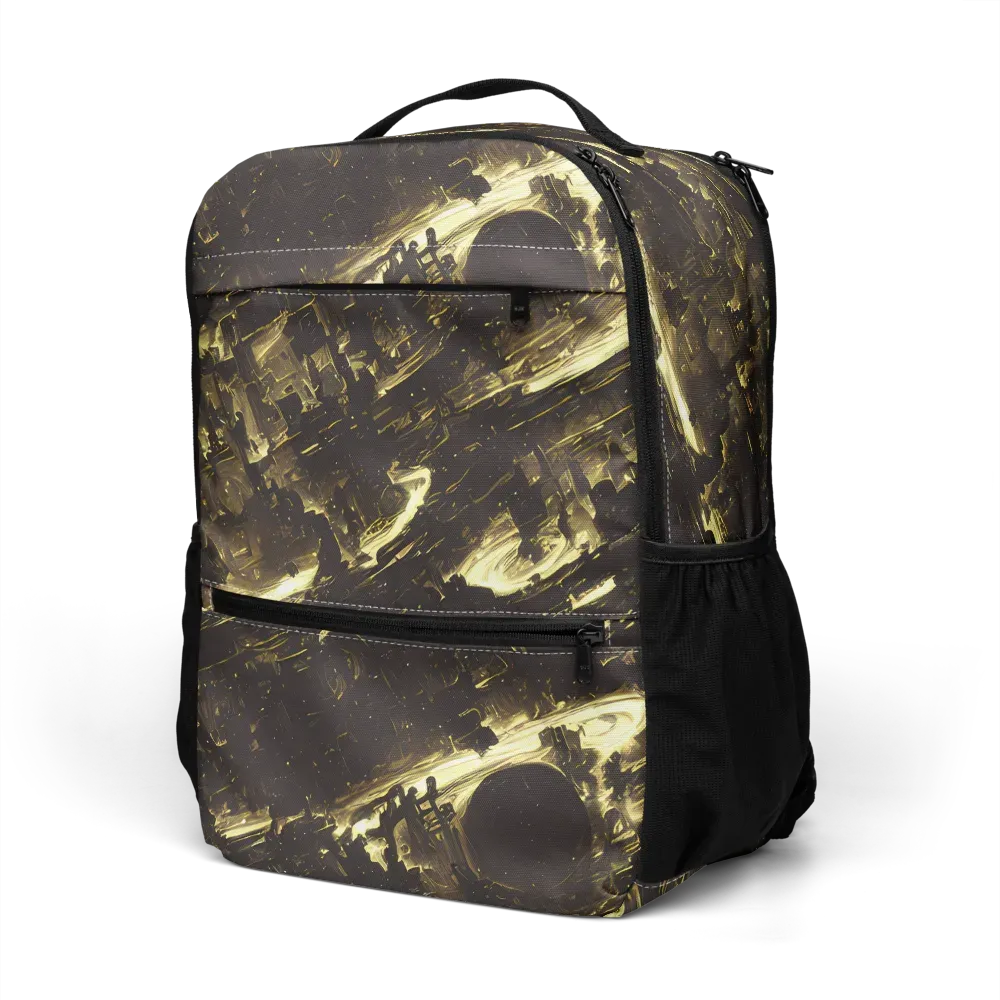 Oceanic Echo on Utility Backpack — Left Front