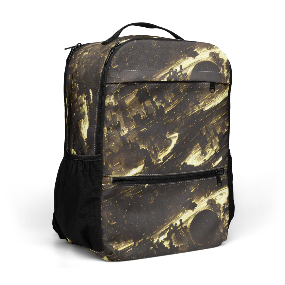 Oceanic Echo on Utility Backpack — Right Front
