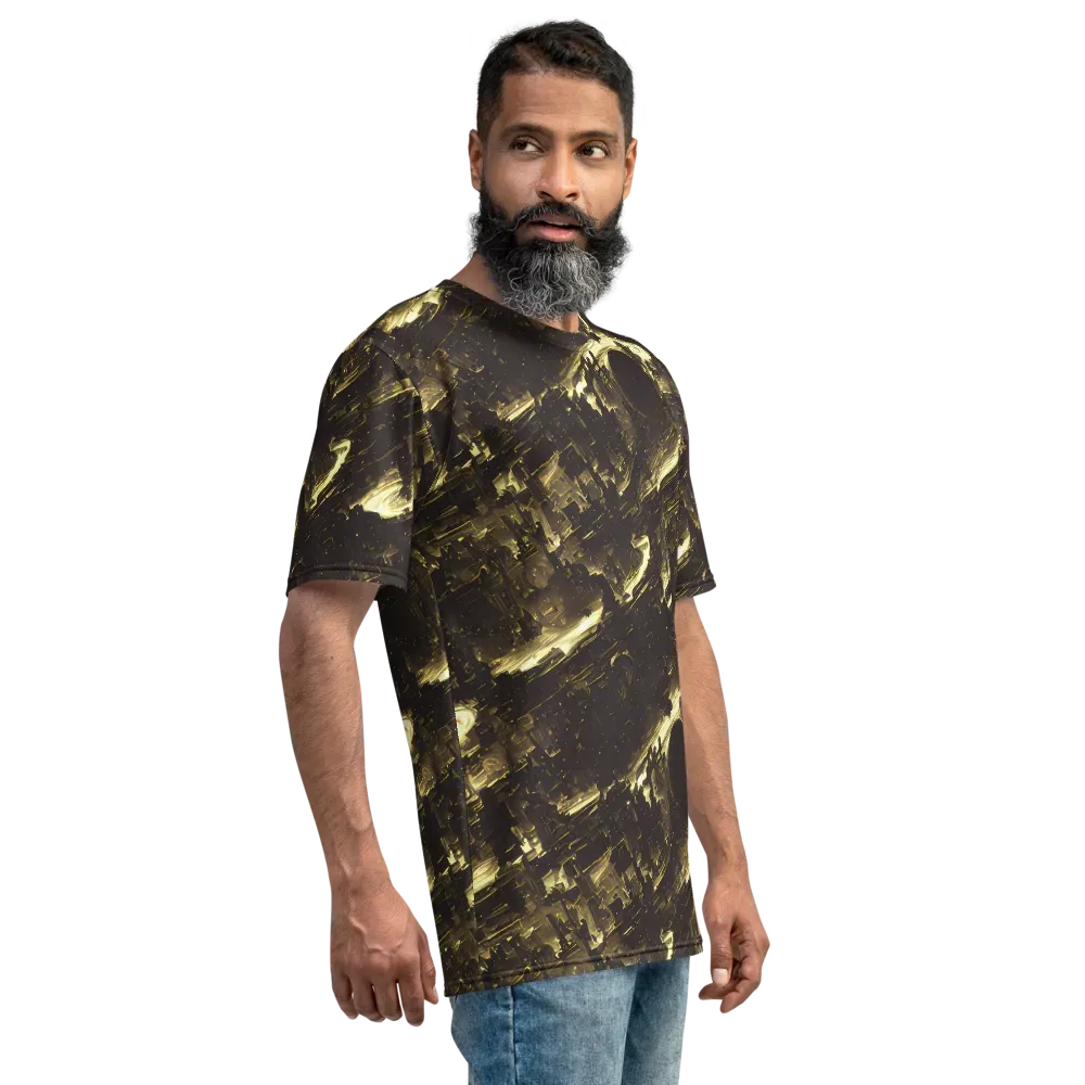 Oceanic Echo on Men's Crew Neck T-Shirt — Right