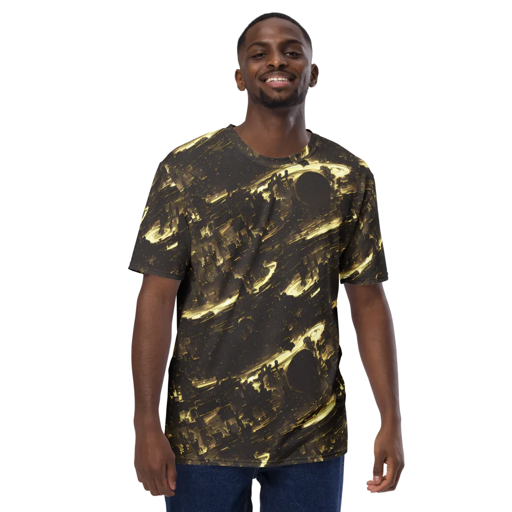 Oceanic Echo on Men's Crew Neck T-Shirt — Front