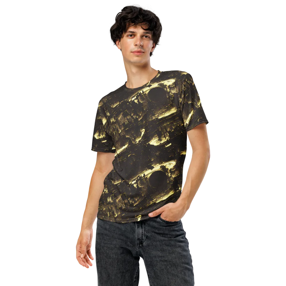 Oceanic Echo on Men's Crew Neck T-Shirt — Front