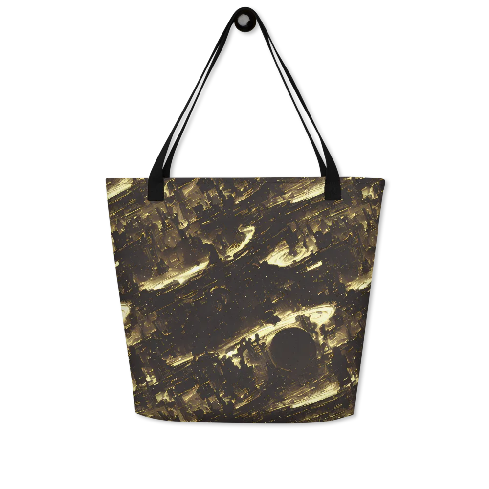 Oceanic Echo on Large Tote Bag W/ Pocket — Front