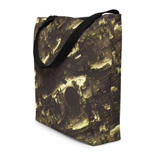 Oceanic Echo on a Large Tote Bag W/ Pocket