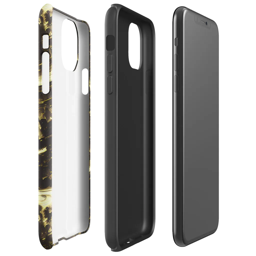 Oceanic Echo on Tough Case for iPhone® — Right