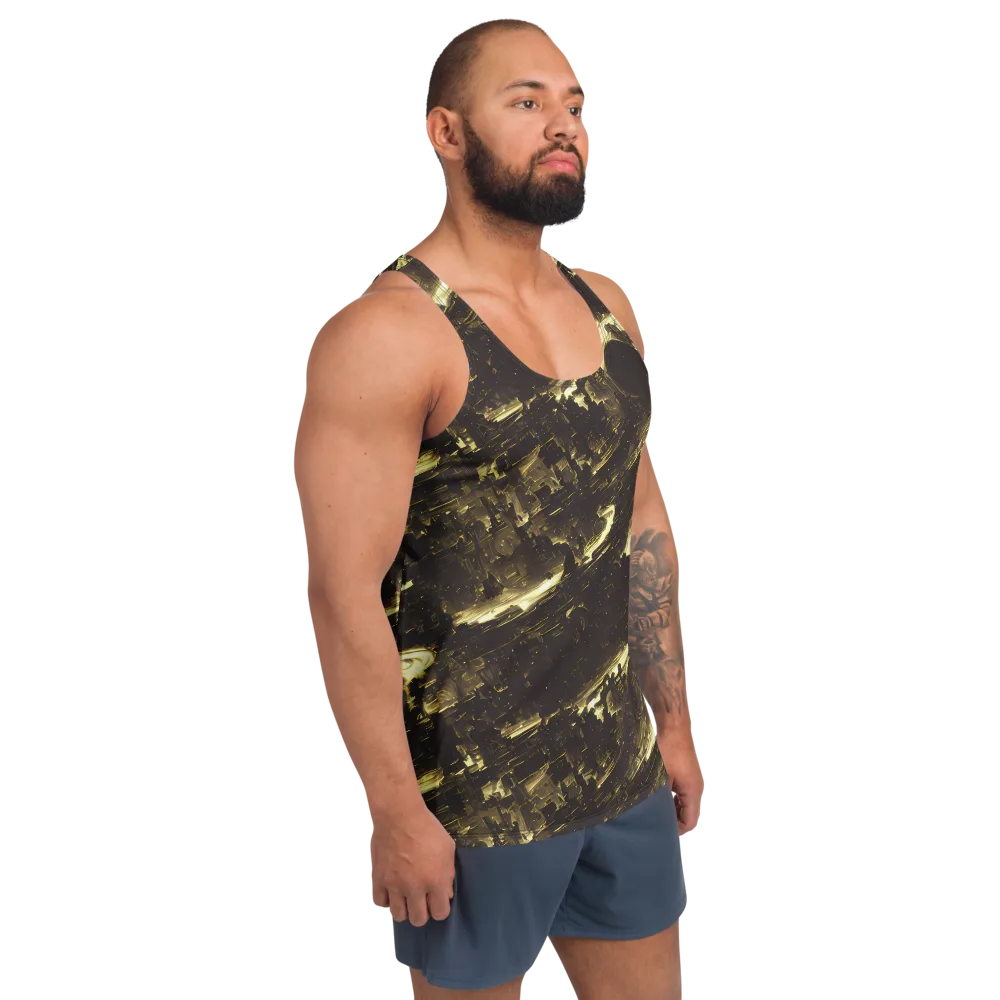 Oceanic Echo on Men's Tank Top — Right Front