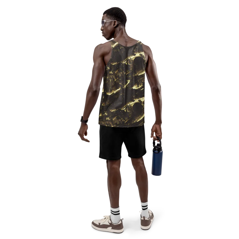 Oceanic Echo on Men's Tank Top — Back