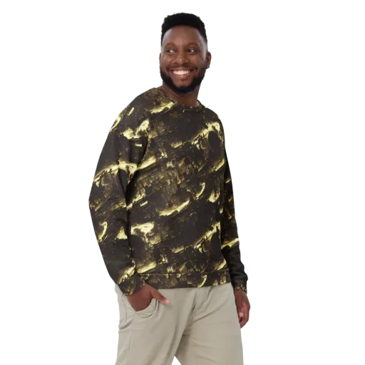 Oceanic Echo on a Sweatshirt