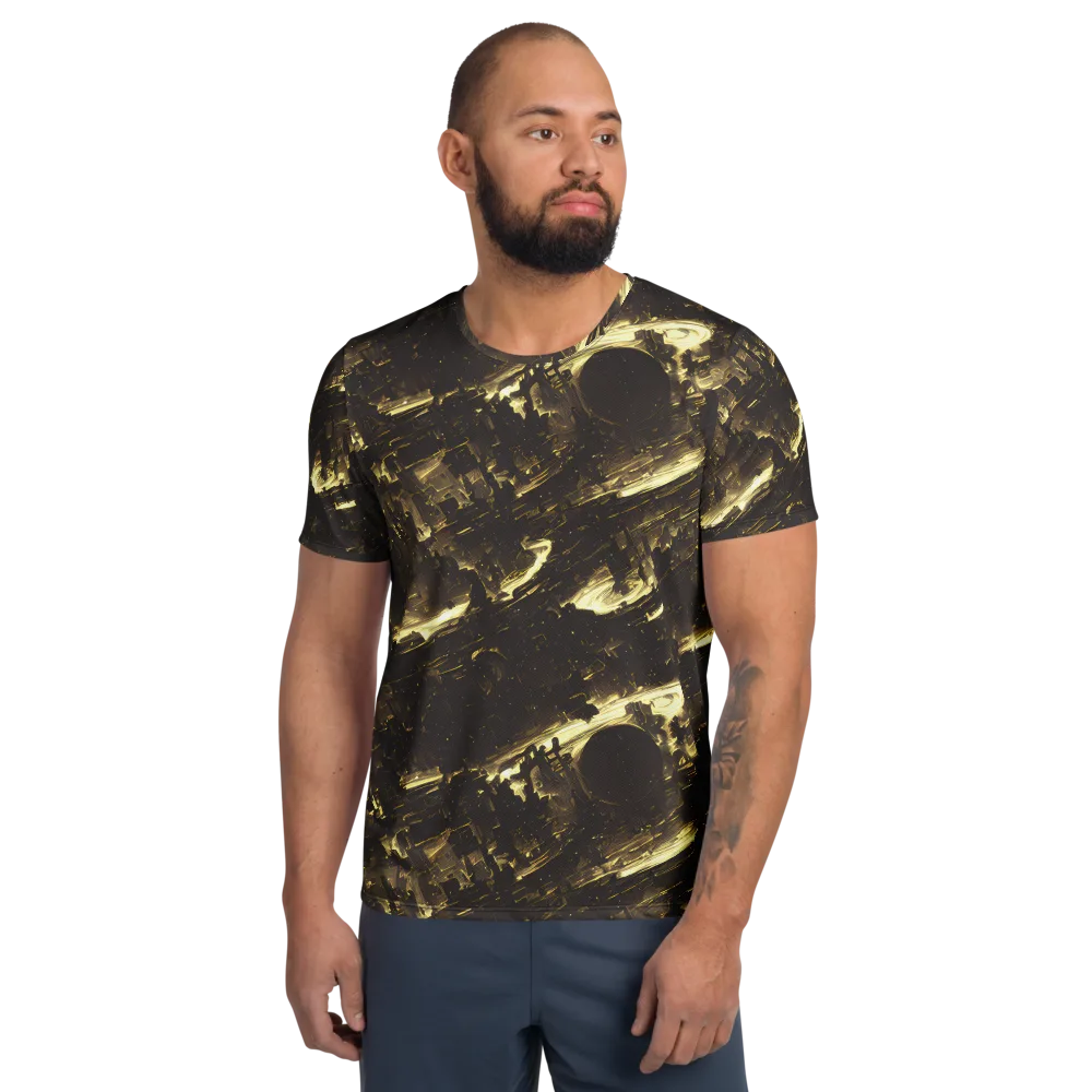 Oceanic Echo on Men's Athletic T-Shirt — Front