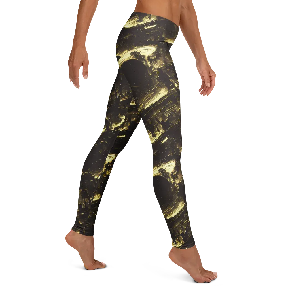 Oceanic Echo on Leggings — Right