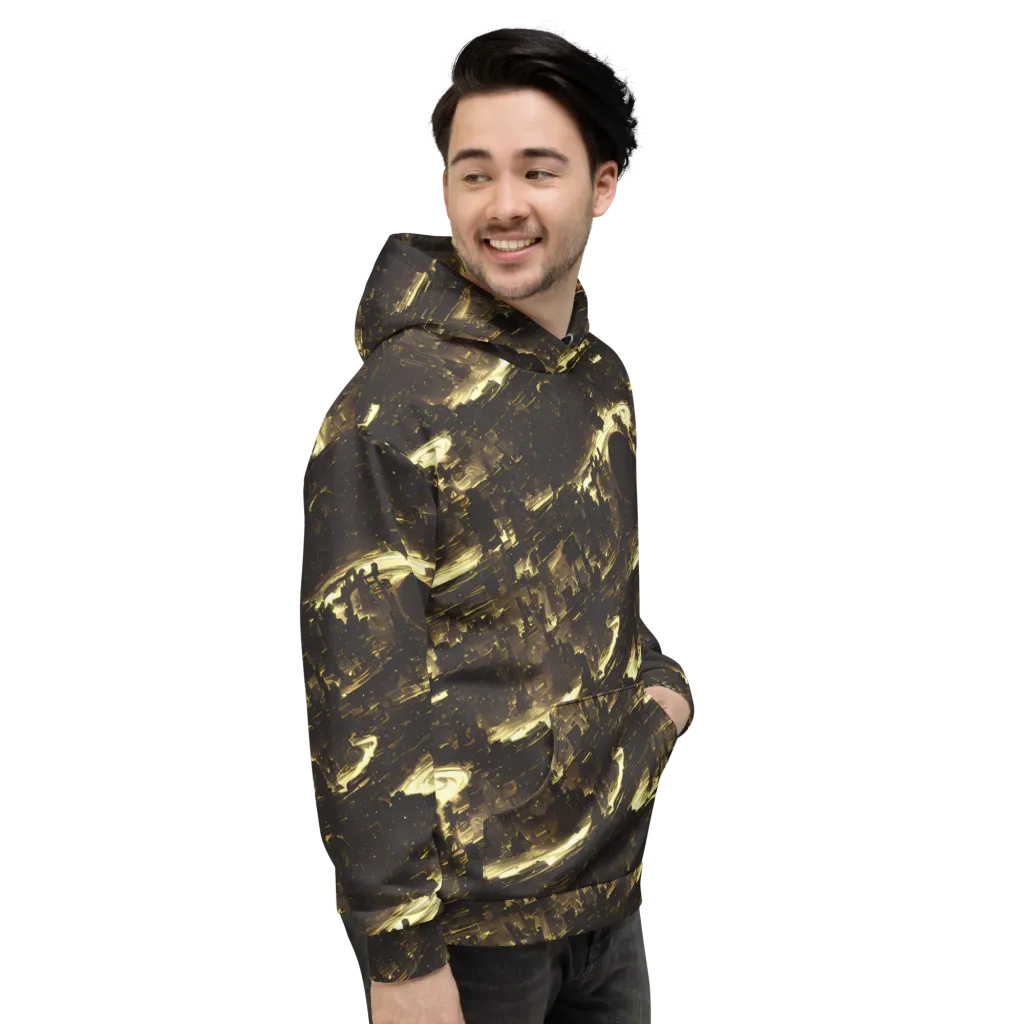 Oceanic Echo on Hoodie — Right