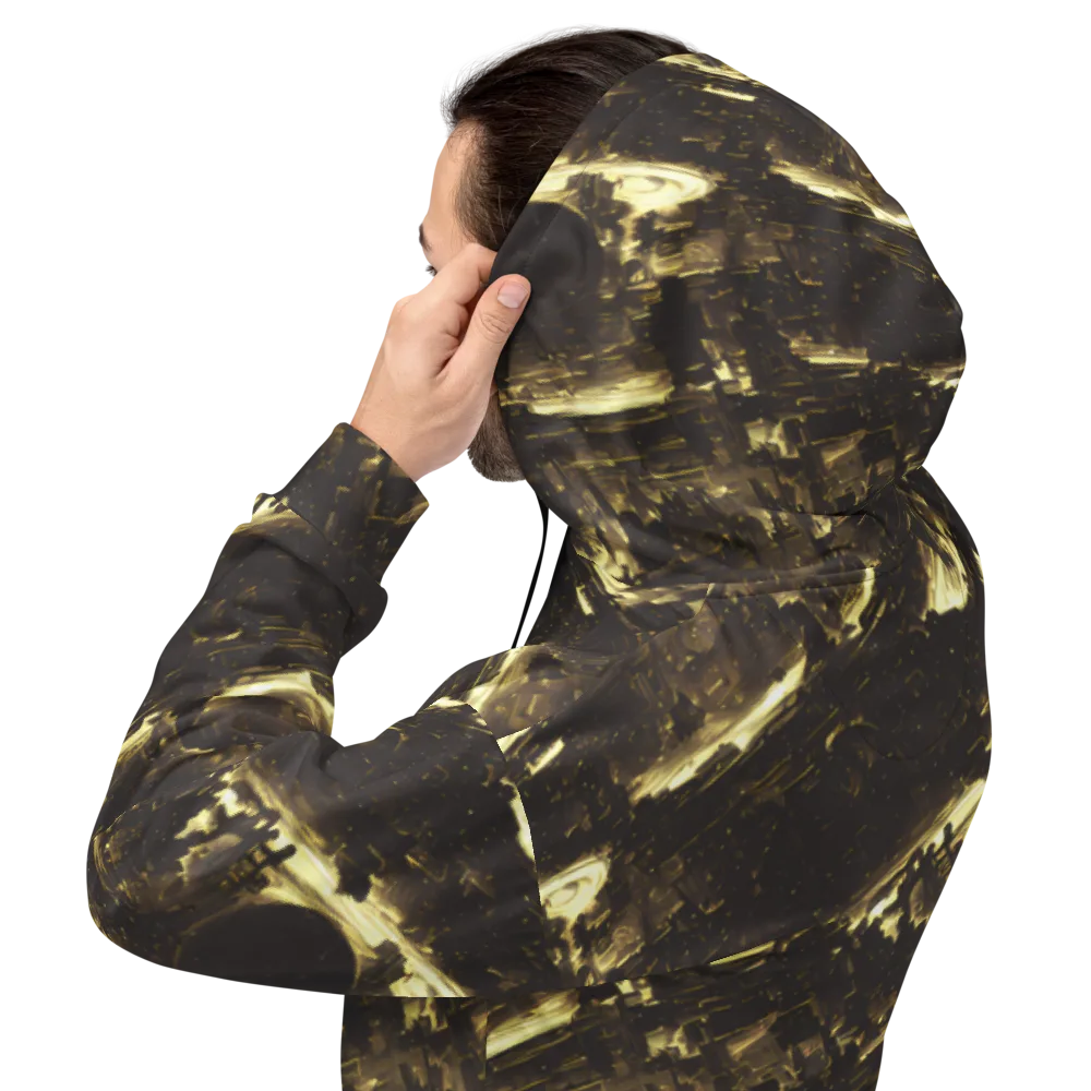 Oceanic Echo on Hoodie — Back