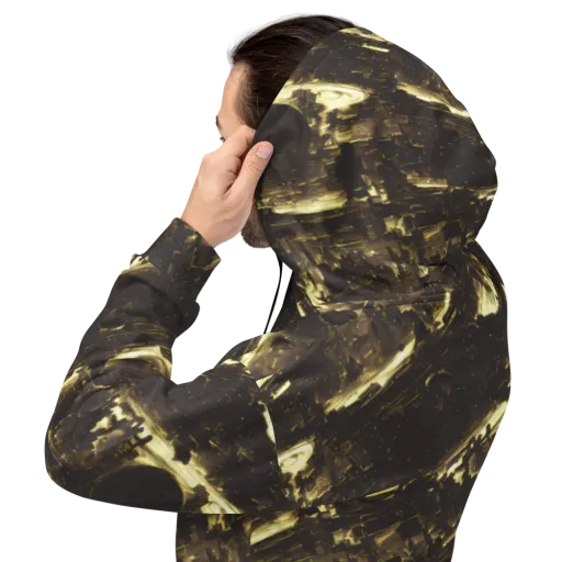 Oceanic Echo on a Hoodie