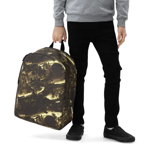 Oceanic Echo on a Minimalist Backpack
