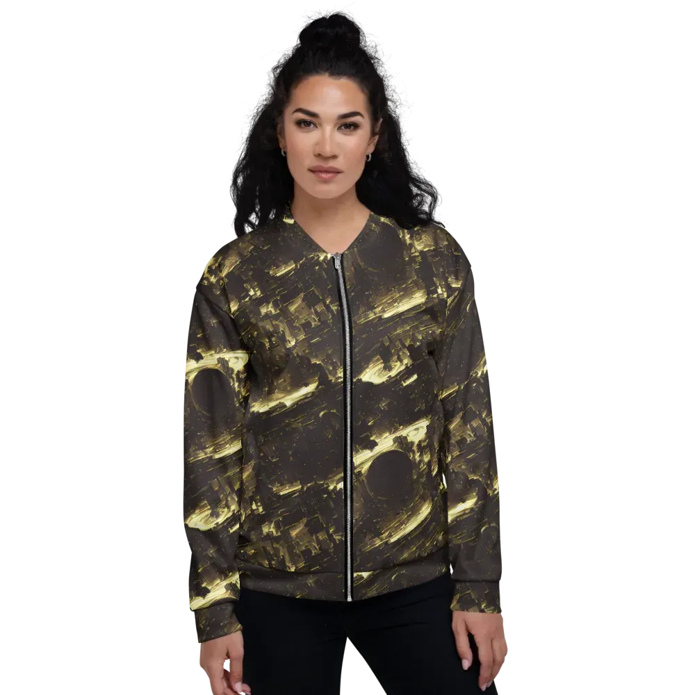 Oceanic Echo on Bomber Jacket — Front