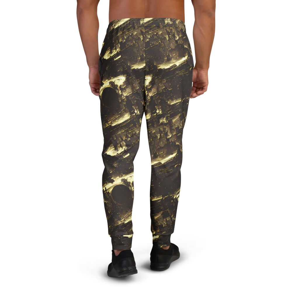 Oceanic Echo on Men's Joggers — Back