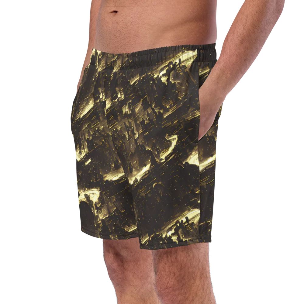 Oceanic Echo on Swim Trunks — Left Front