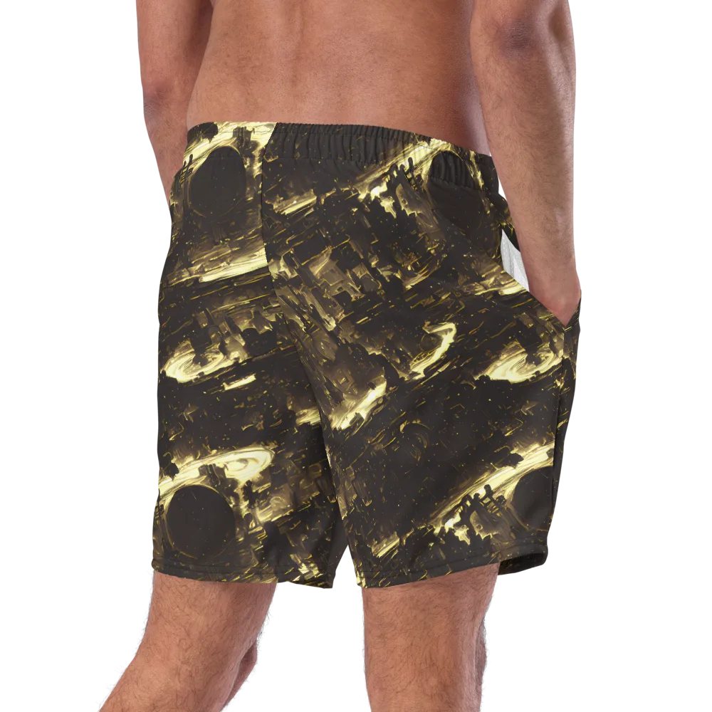 Oceanic Echo on Swim Trunks — Right Back