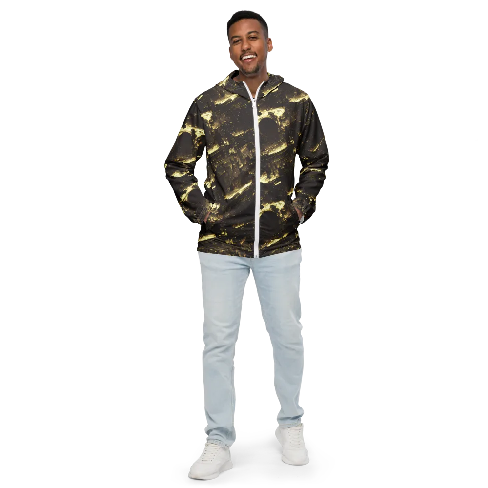 Oceanic Echo on Men's Windbreaker — Front