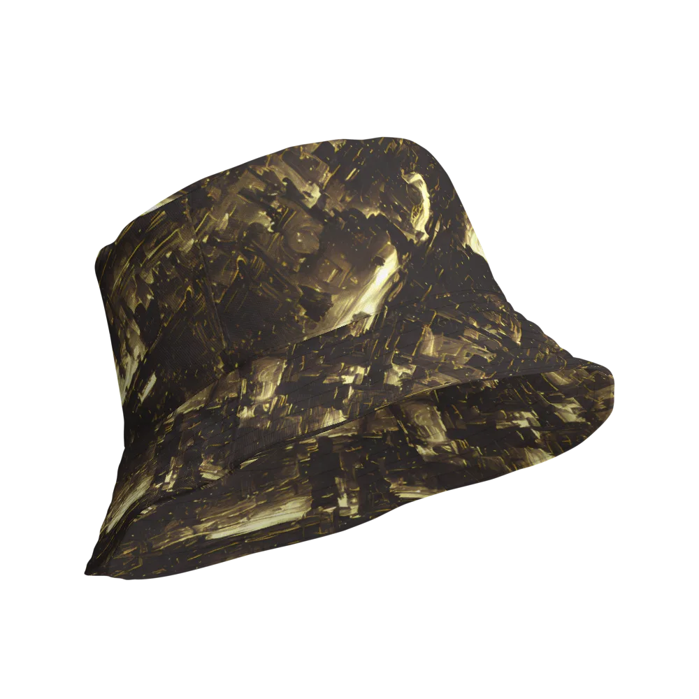 Oceanic Echo on Reversible Bucket Hat — Product details Outside