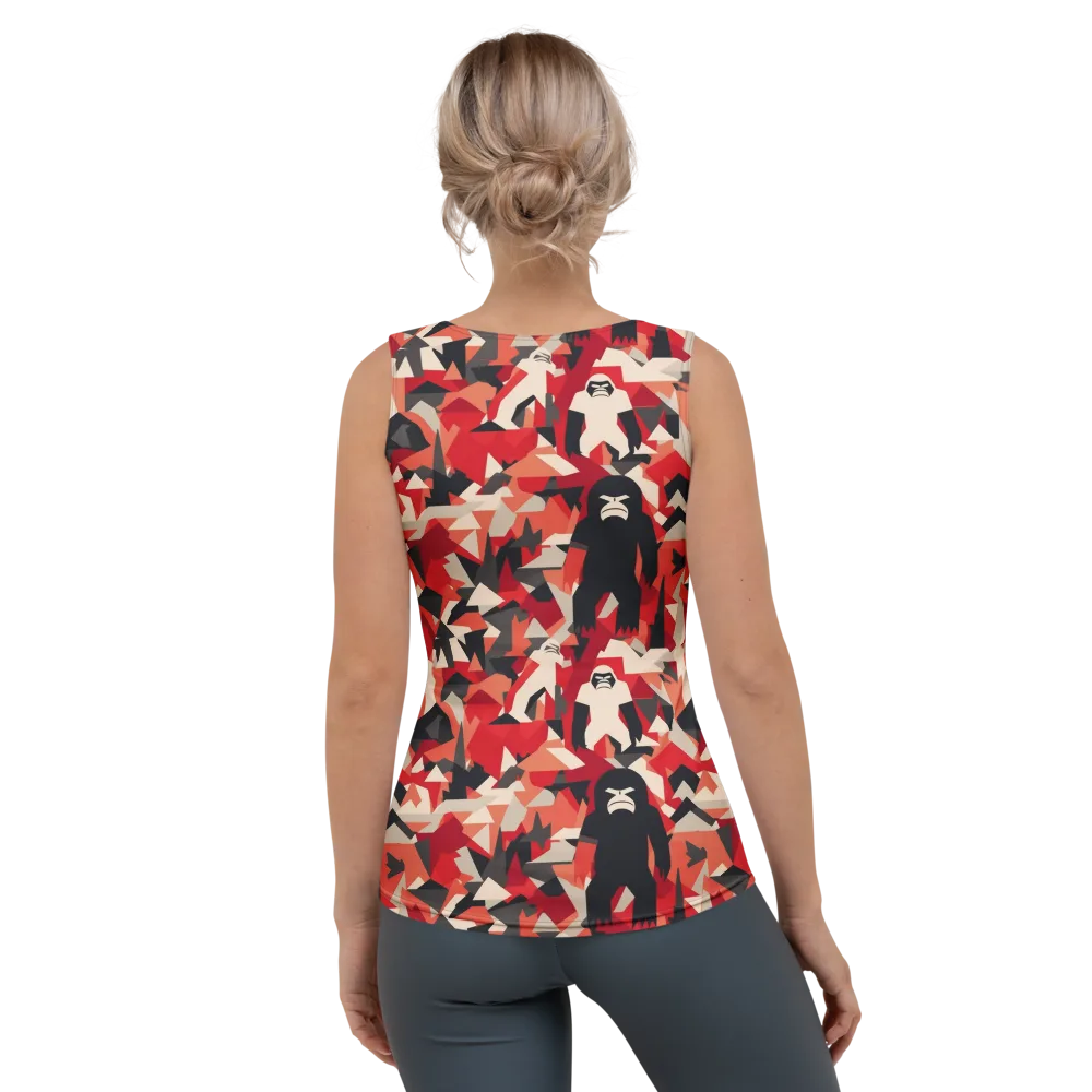 Concrete Jungle on Women's Tank Top — Back