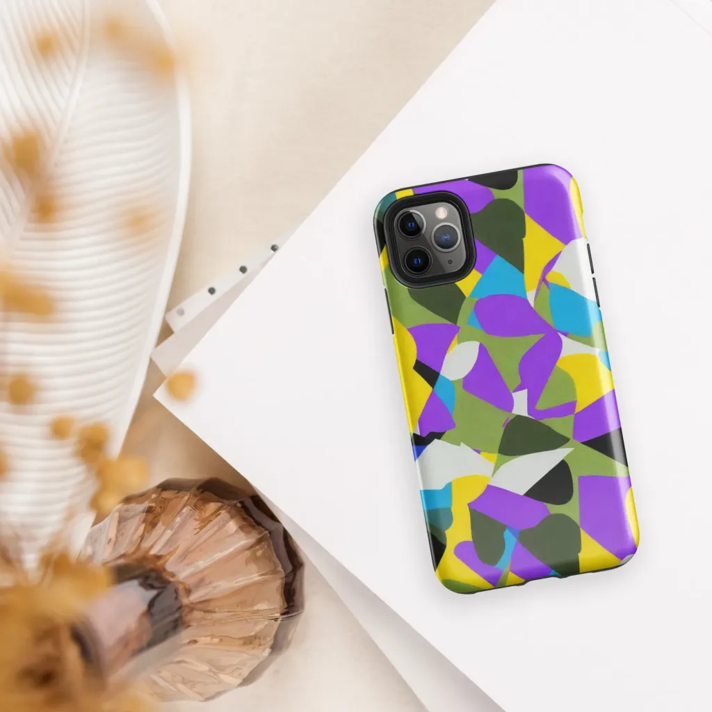 Wild Color Field on Tough Case for iPhone® — Front