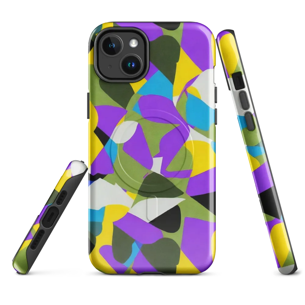 Wild Color Field on MagSafe Tough Case for iPhone® — Front