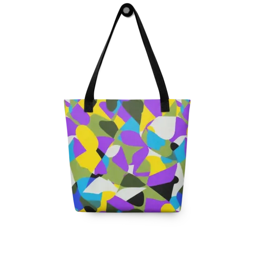 Wild Color Field on a Tote Bag