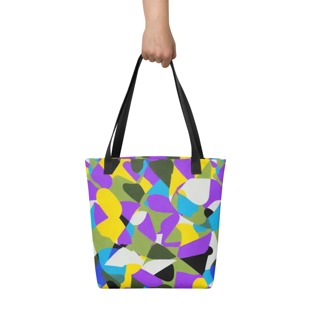 Wild Color Field on Tote Bag — Front