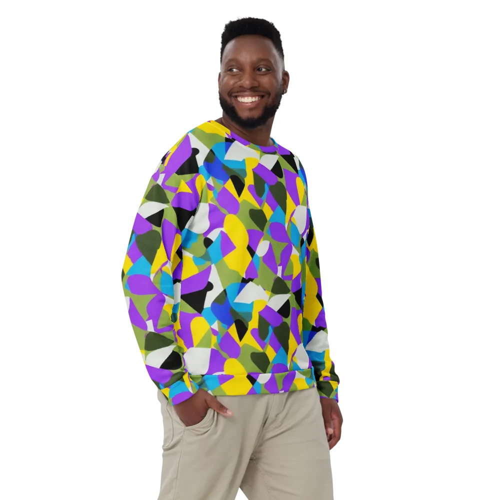 Wild Color Field on Sweatshirt — Front
