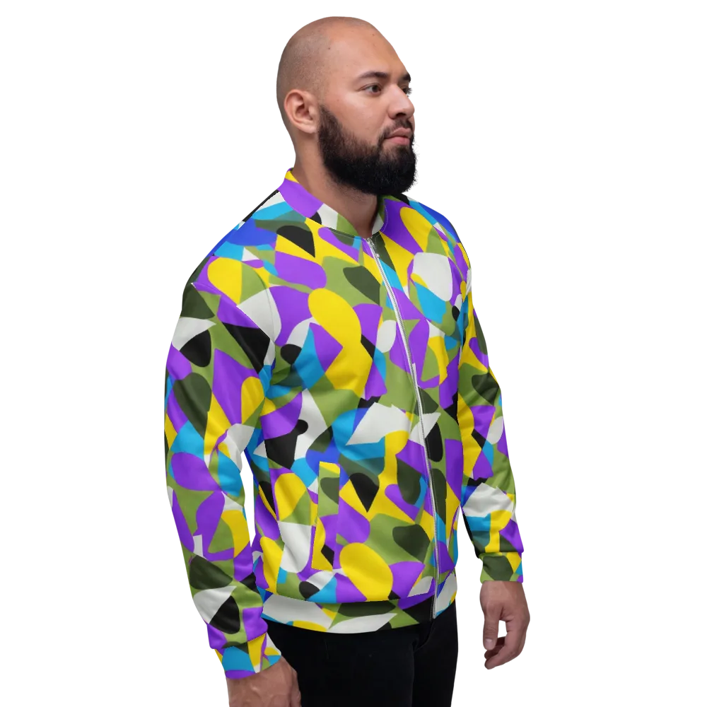 Wild Color Field on Bomber Jacket — Right