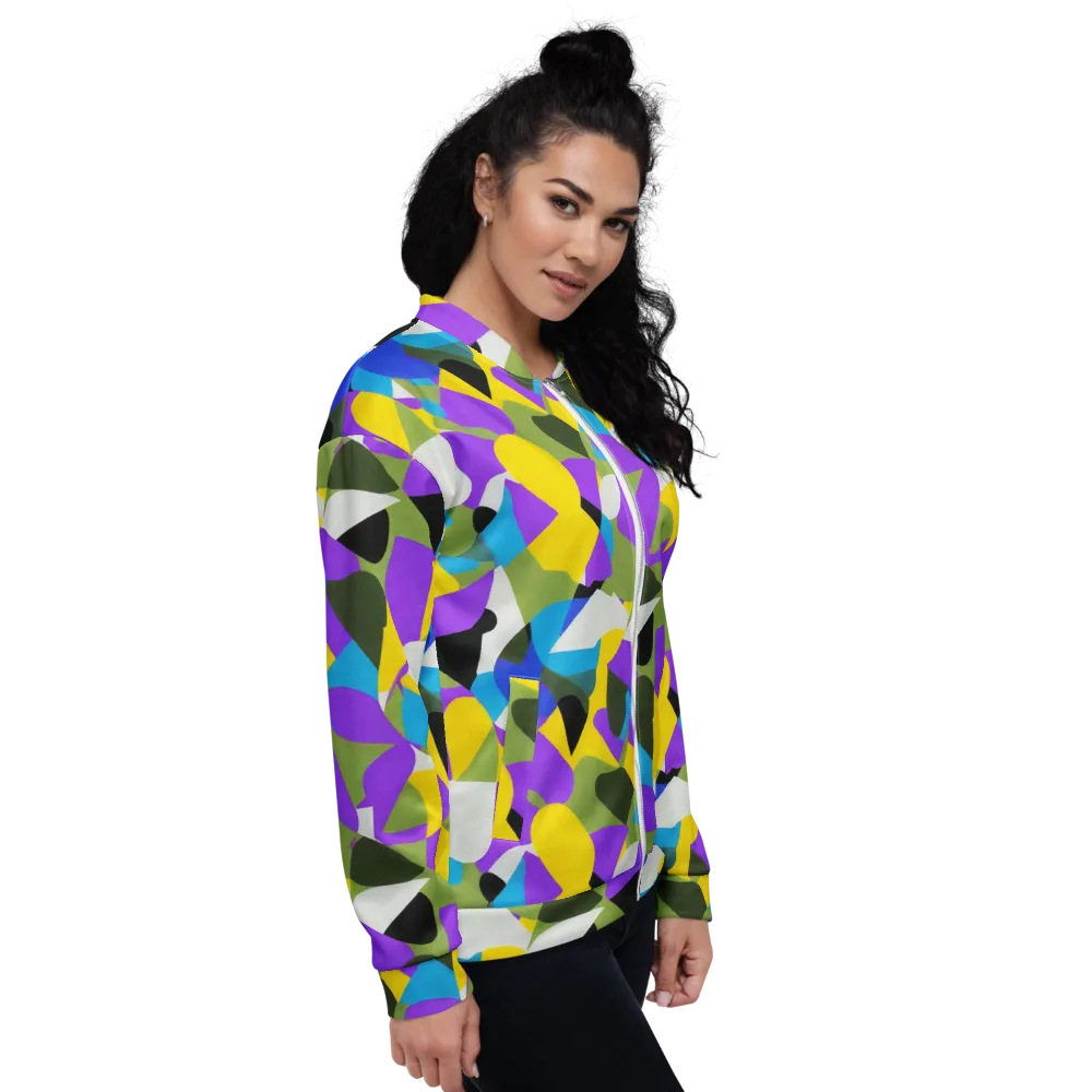 Wild Color Field on Bomber Jacket — Right