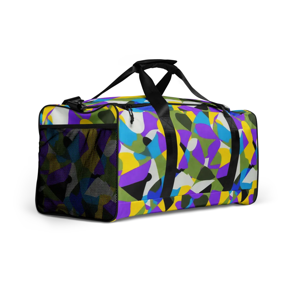 Wild Color Field on Duffle Bag — Right Front