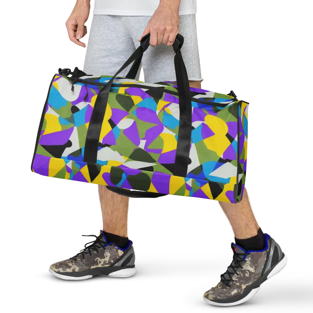 Wild Color Field on Duffle Bag — Front