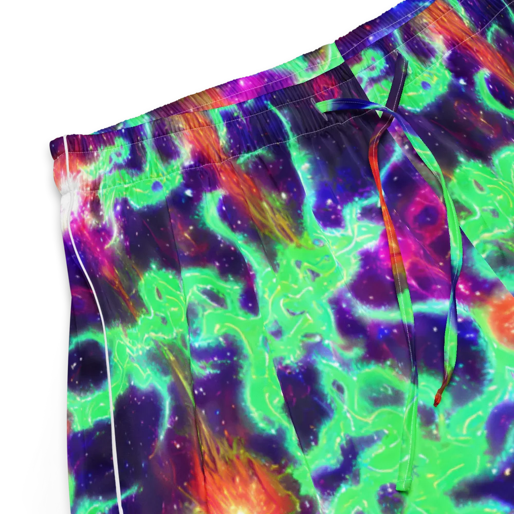 Neon Dragonfield on Women's Pajama Shorts — Product details
