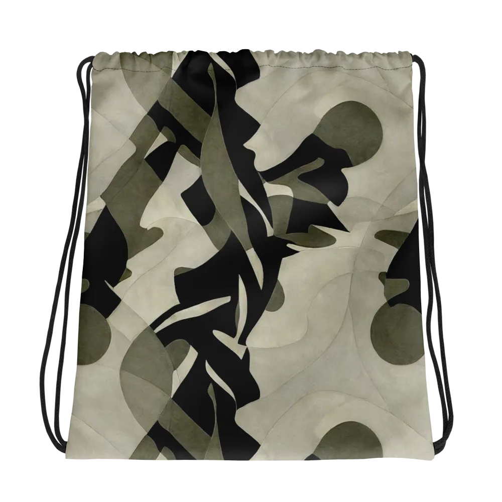 Olive Noir on Drawstring Bag — Photo