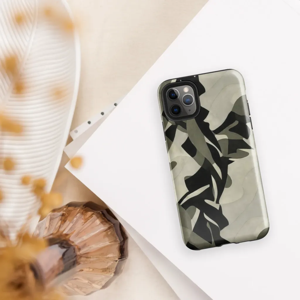 Olive Noir on Tough Case for iPhone® — Front
