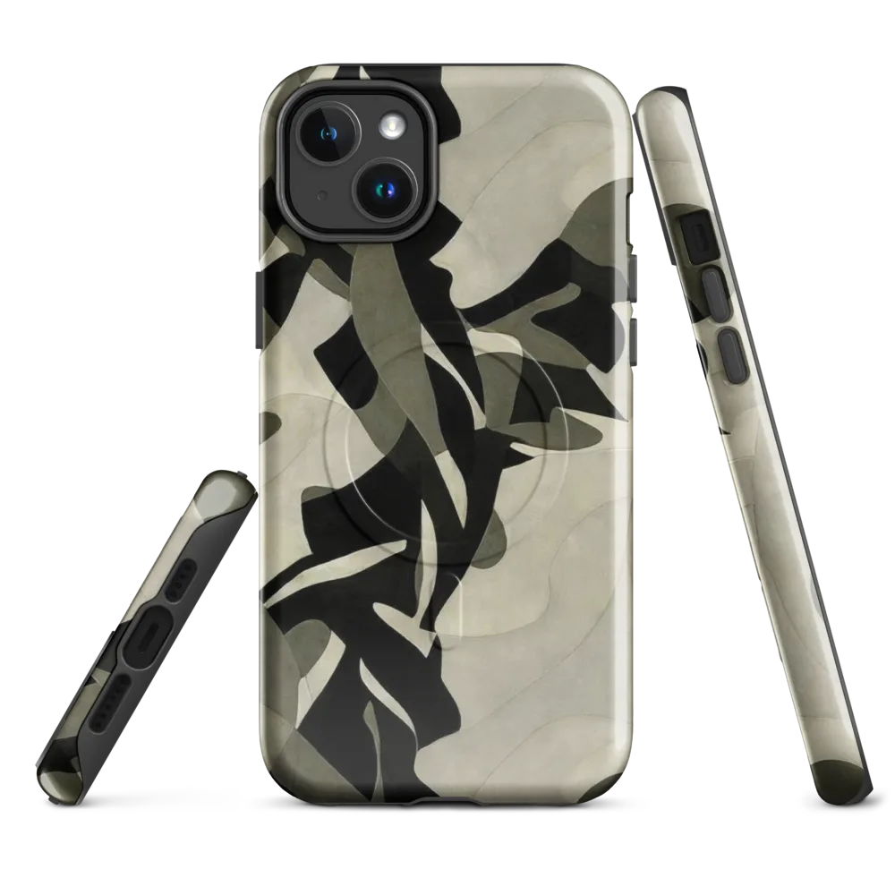 Olive Noir on MagSafe Tough Case for iPhone® — Front
