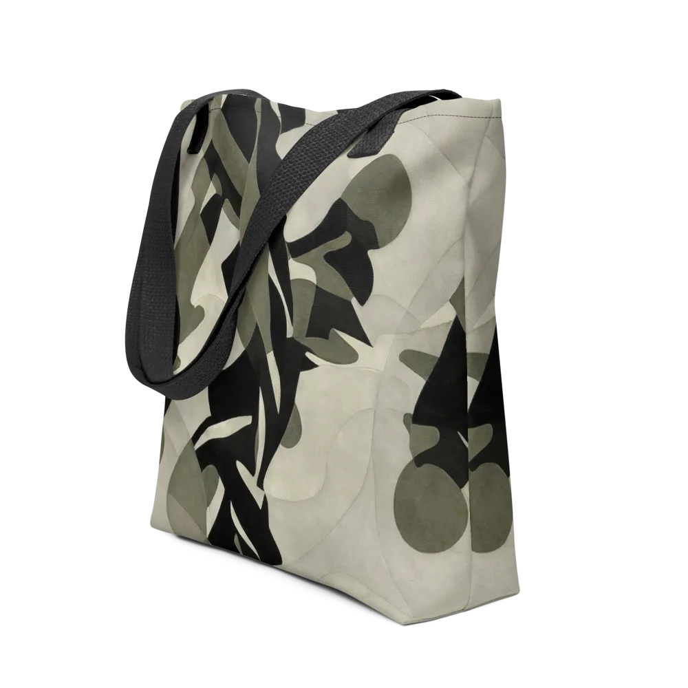 Olive Noir on Tote Bag — Front
