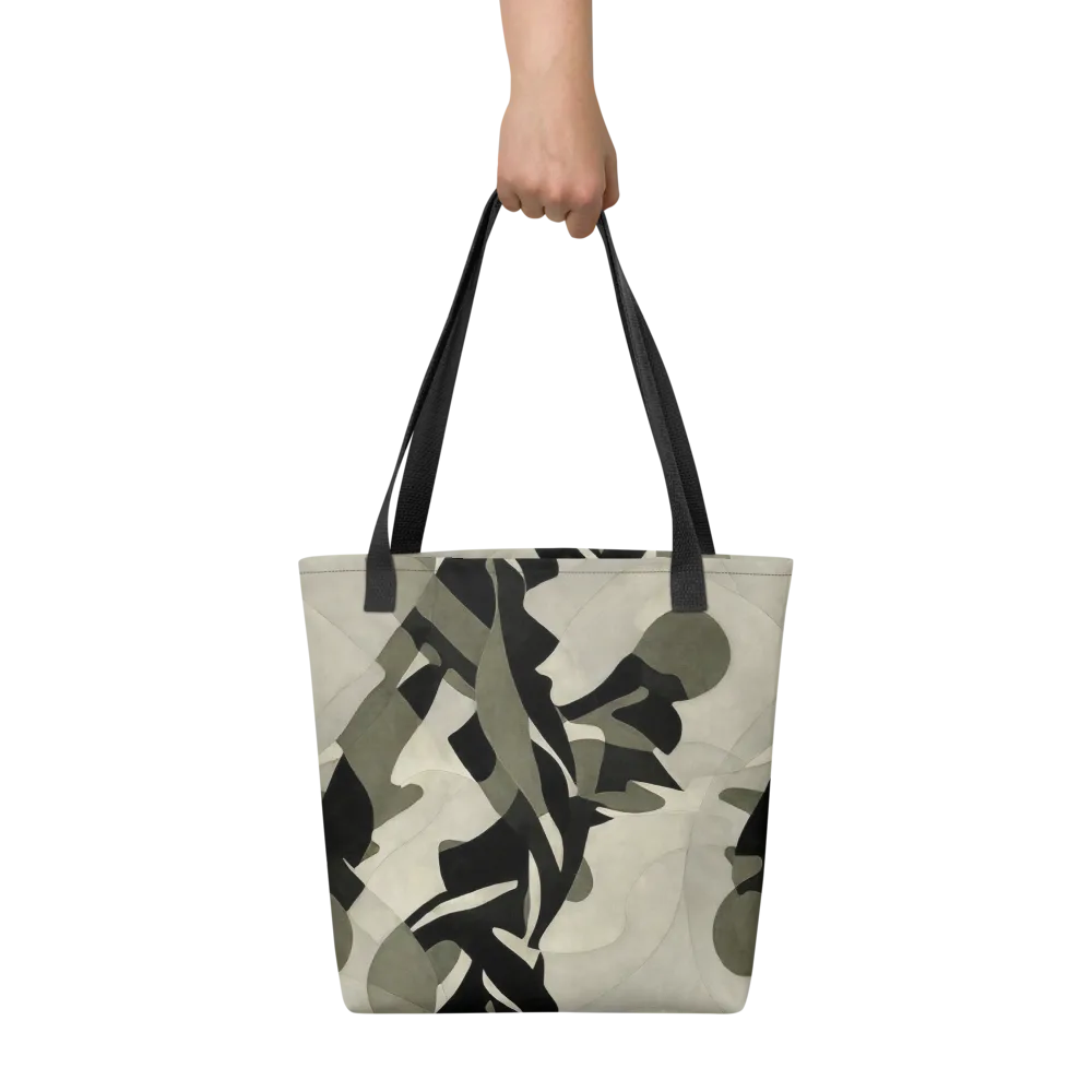 Olive Noir on Tote Bag — Front