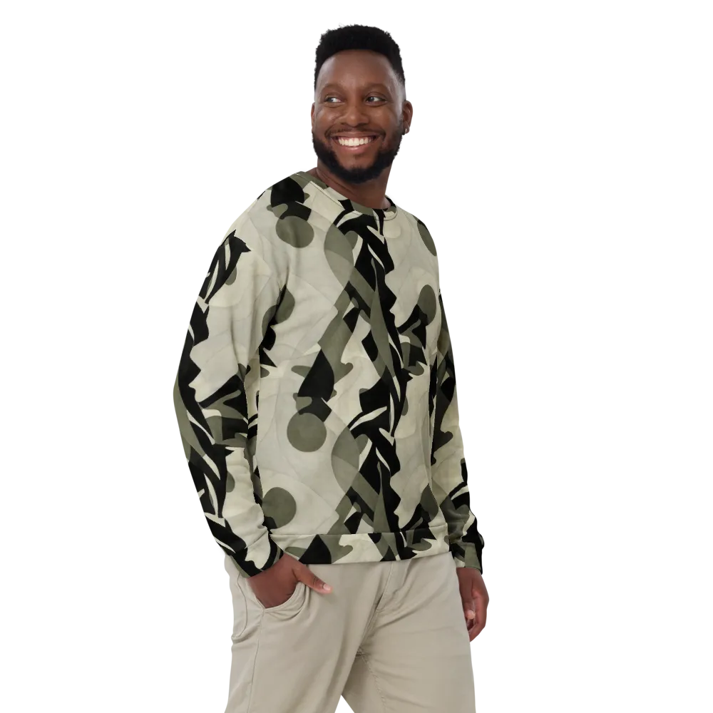 Olive Noir on Sweatshirt — Front