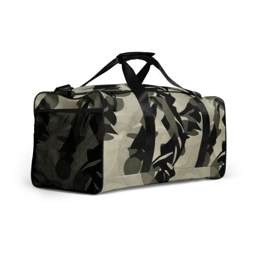 Olive Noir on a Duffle Bag