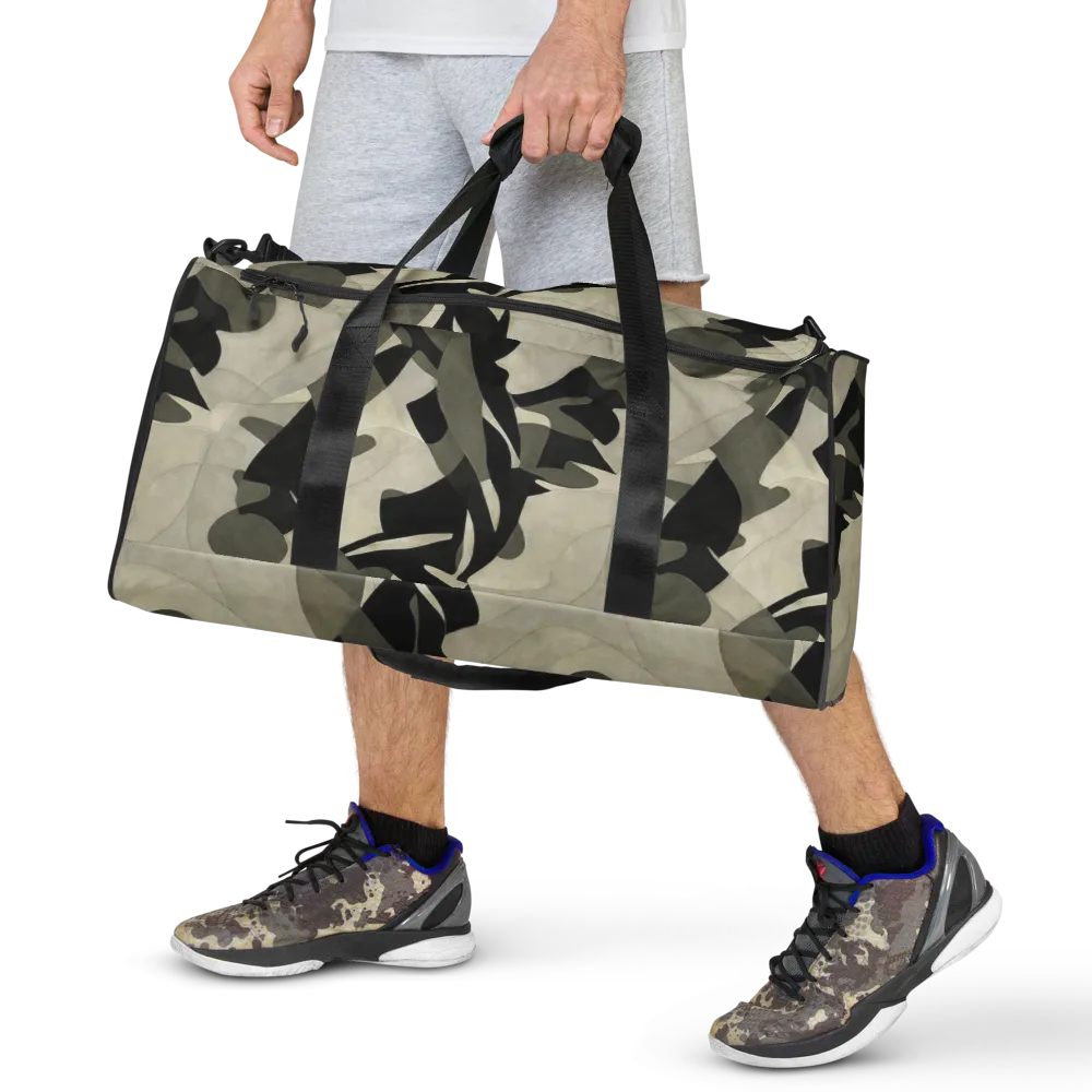 Olive Noir on Duffle Bag — Front